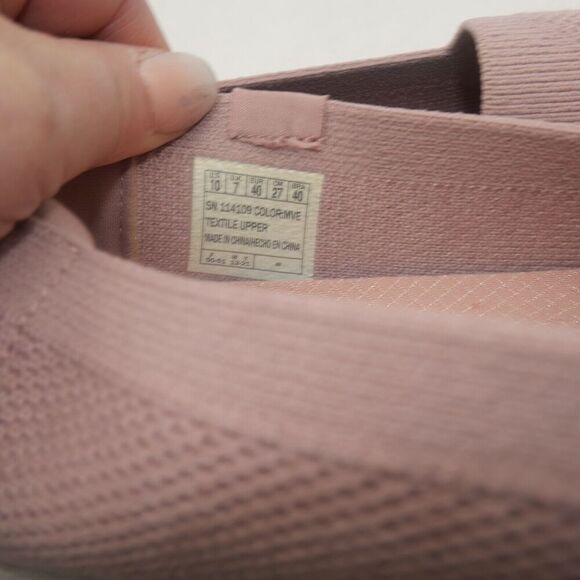 NEW BOBS SKECHERS Plush Arch Fit Slip On Shoes Women's 10 Pink Mauve - Picture 9 of 10